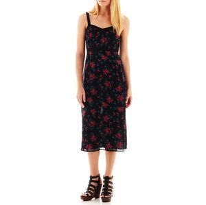 I ❤ Ronson Bouquet Print Maxi Dress